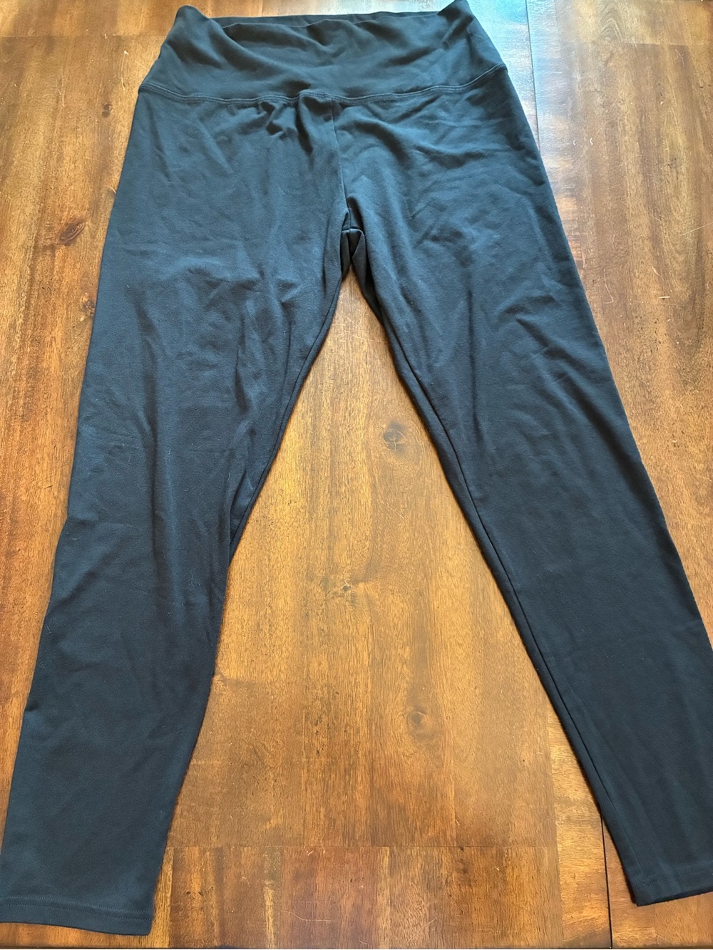 Aerie Offline OG Leggings Women’s XL Hi-Rise Black Cotton Blend Original